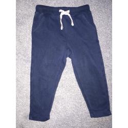 2 year old boy navy jogger