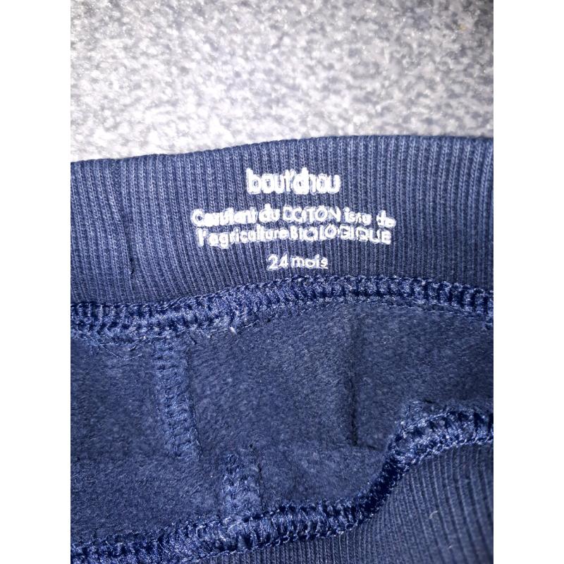 2 year old boy navy jogger