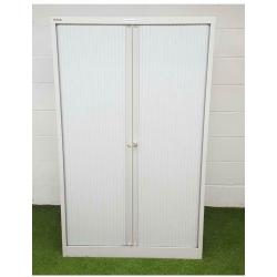 Lockable Cupboard - Bisley Sliding Door Tambour Cupboard