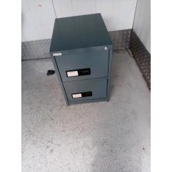 2 draw filing cabinet