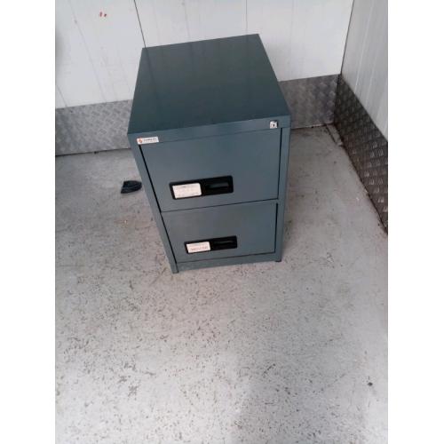 2 draw filing cabinet