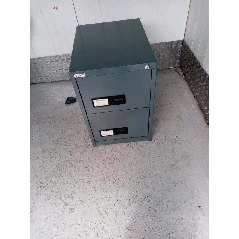2 draw filing cabinet