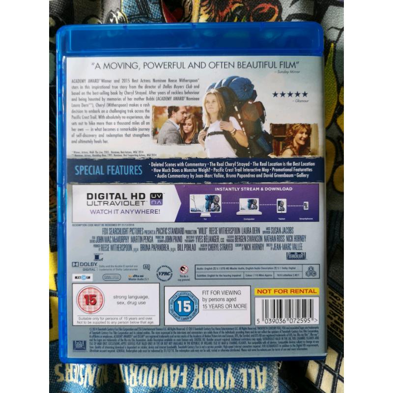 Wild blu ray