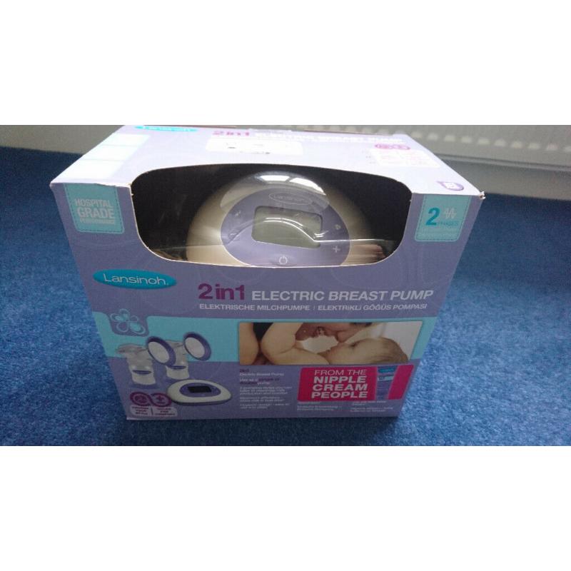 Lansinoh 2-in-1 Double Electric Breast Pump
