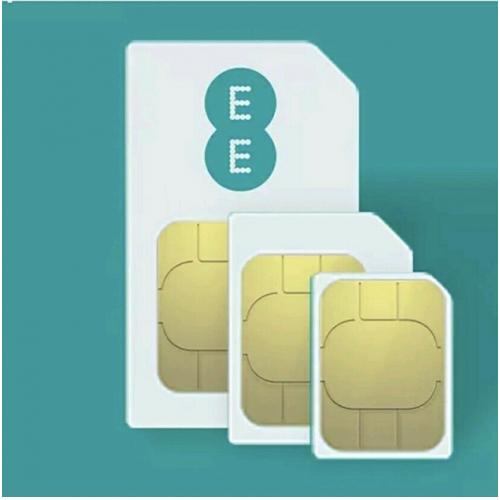 100 x EE PAY AS YOU GO 4G SIM CARDS UK NEW BULK NETWORK READY WHOLESALE JOBLOT