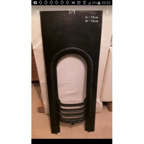 Cast iron Victorian Fireplace