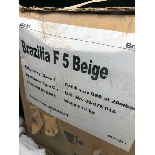 Baxi Brazilia gas wall heater. Brand new