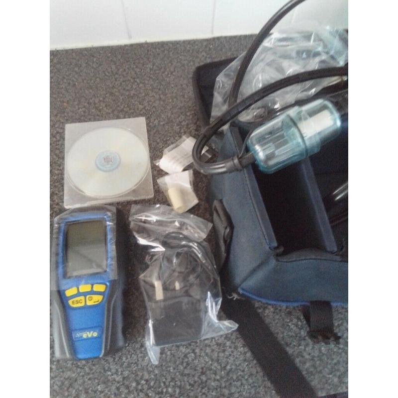 Flu gas analyzer