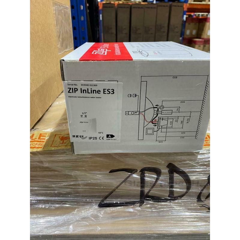 Zip es3 inline instantaneous water heater.