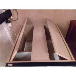 Fish tank and cabinet with accessories