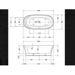 Designer Bath Duravit Cape Cod