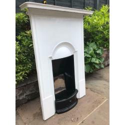 Cast iron bedroom fireplace