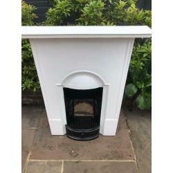 Cast iron bedroom fireplace