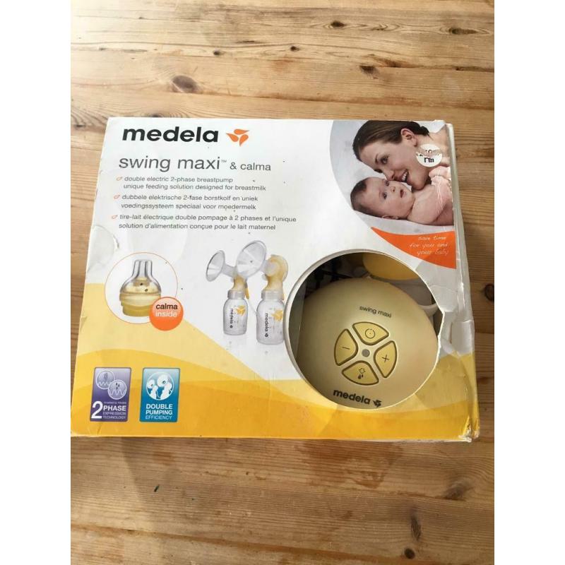 Double Medela Maxi Swing Breast Pump (+ additional extras)