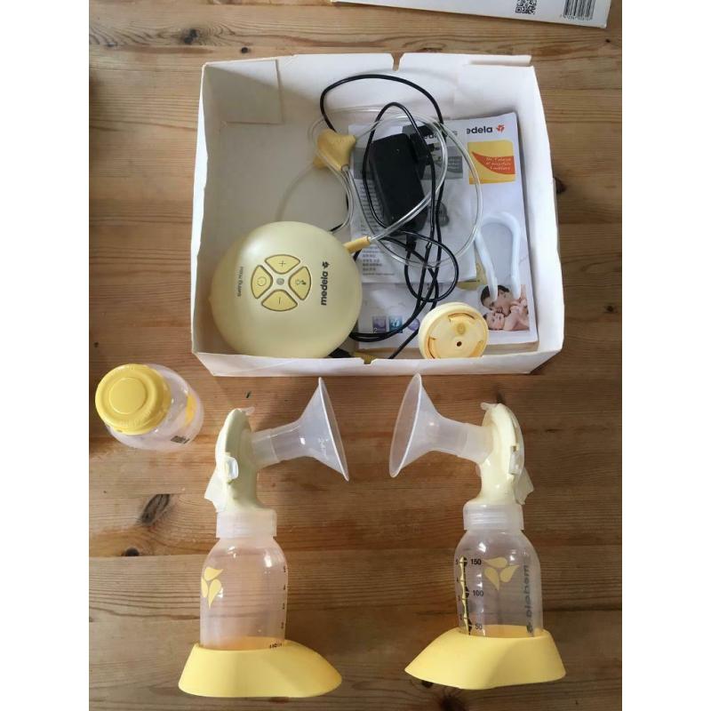 Double Medela Maxi Swing Breast Pump (+ additional extras)