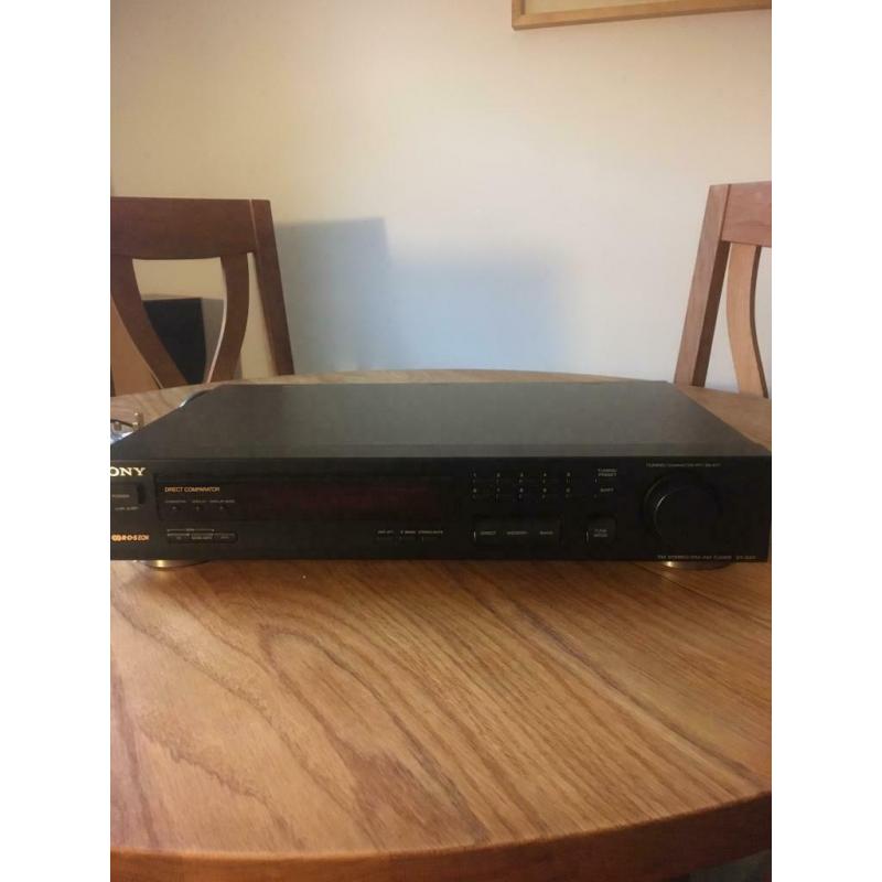 Sony fm tuner