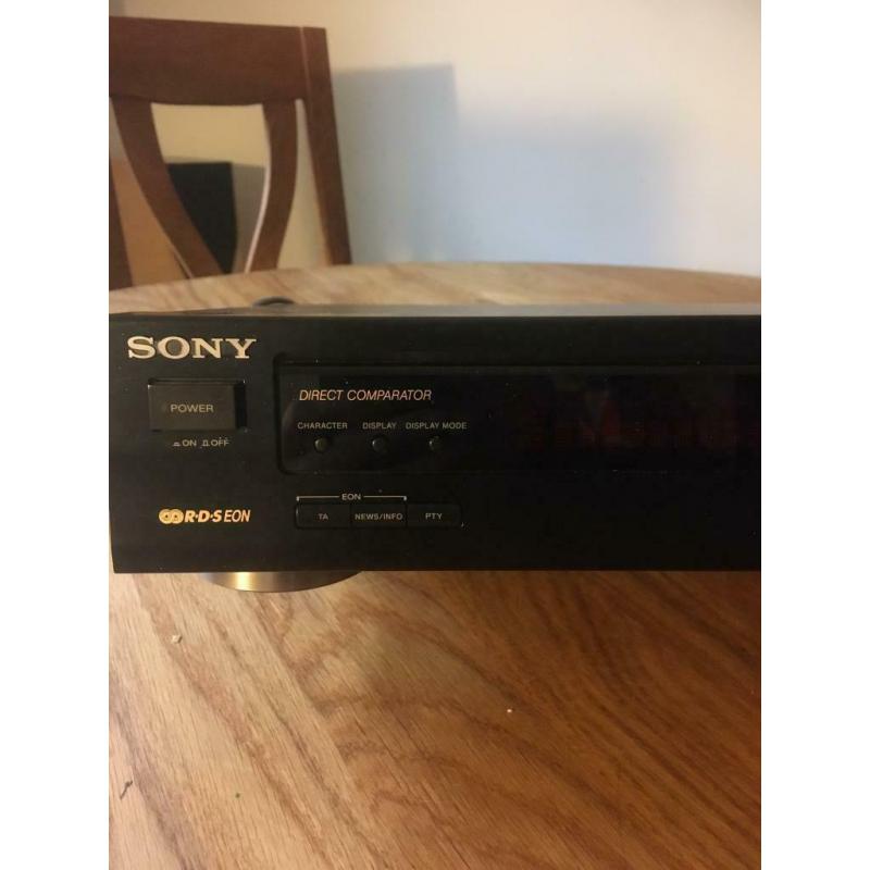 Sony fm tuner