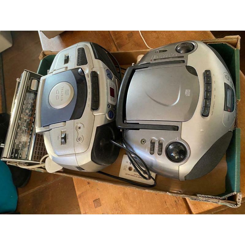 Job Lot Stereos Radios CD players