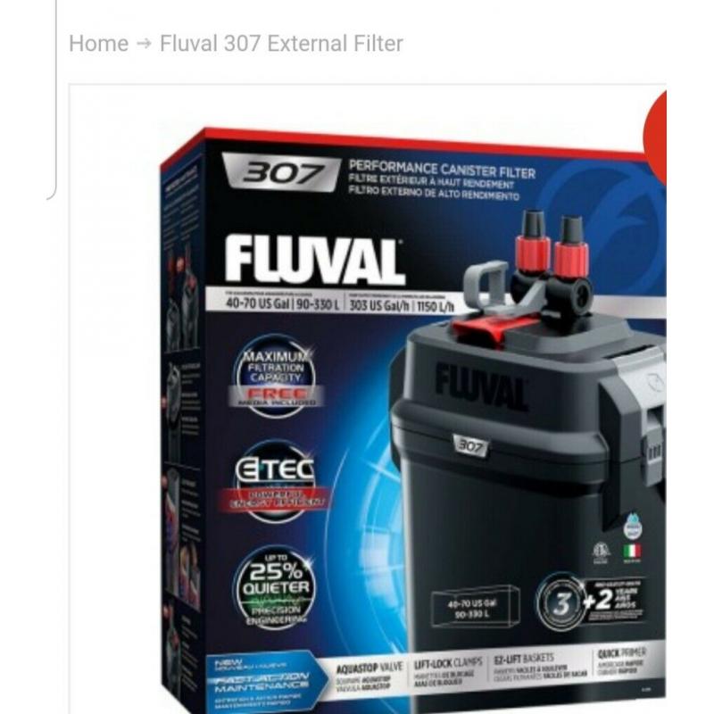Fluval 240 fish tank - including external filter and all accessories!