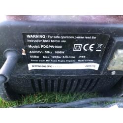 Power devil pressure washer