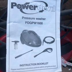 Power devil pressure washer
