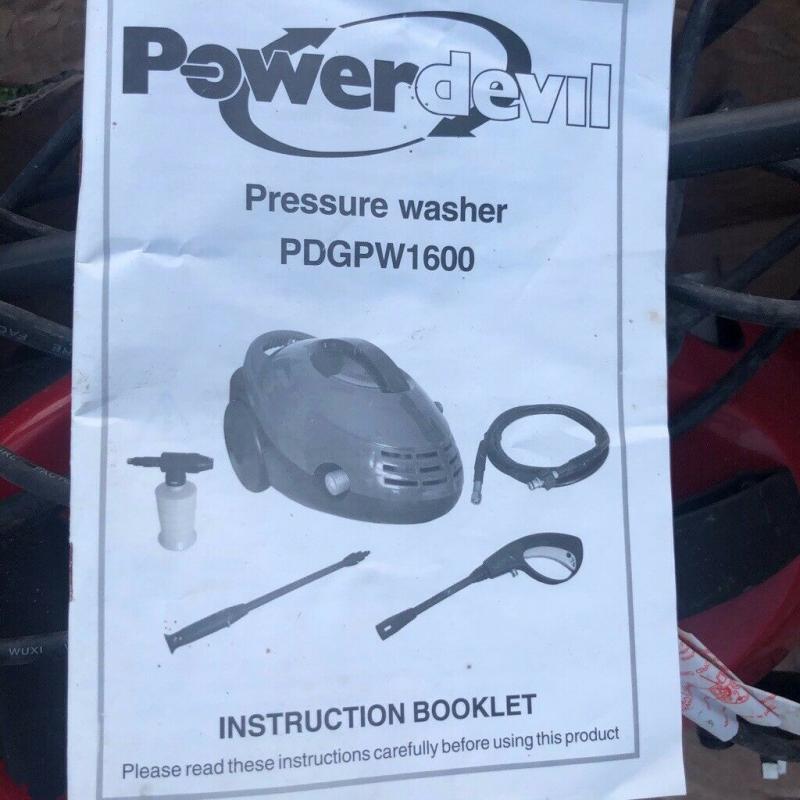 Power devil pressure washer