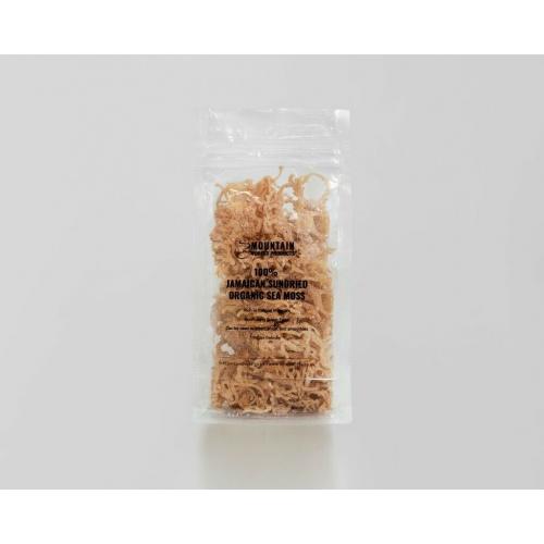 100% Organic Jamaican Sea Moss Wildcrafted Vegan - Sun dried - Natural grown 90 GRAMS