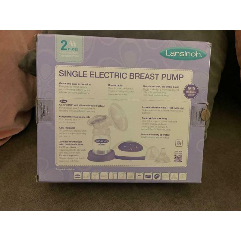Lansinoh Single Breast Pump