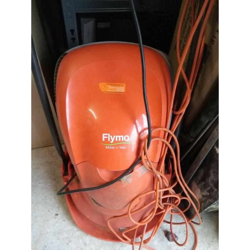 Flymo Lawn Mower Mow n Vac