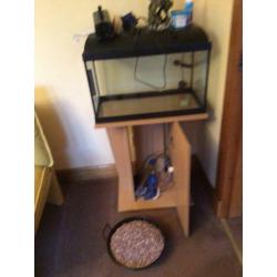 Fish Tank and stand