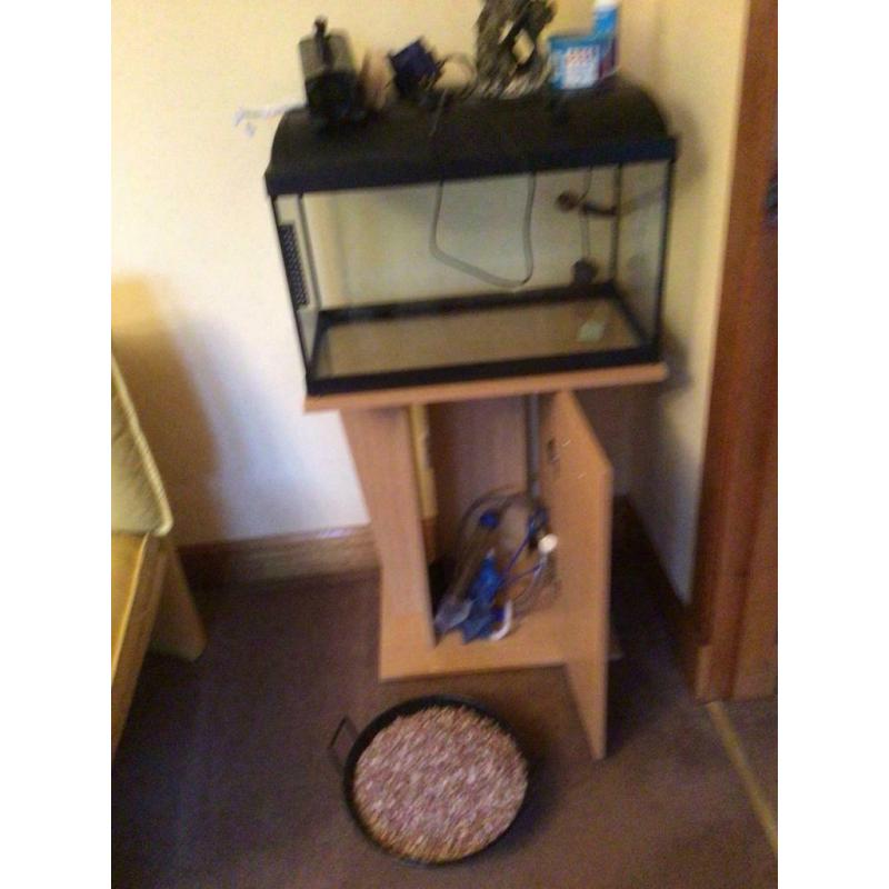 Fish Tank and stand