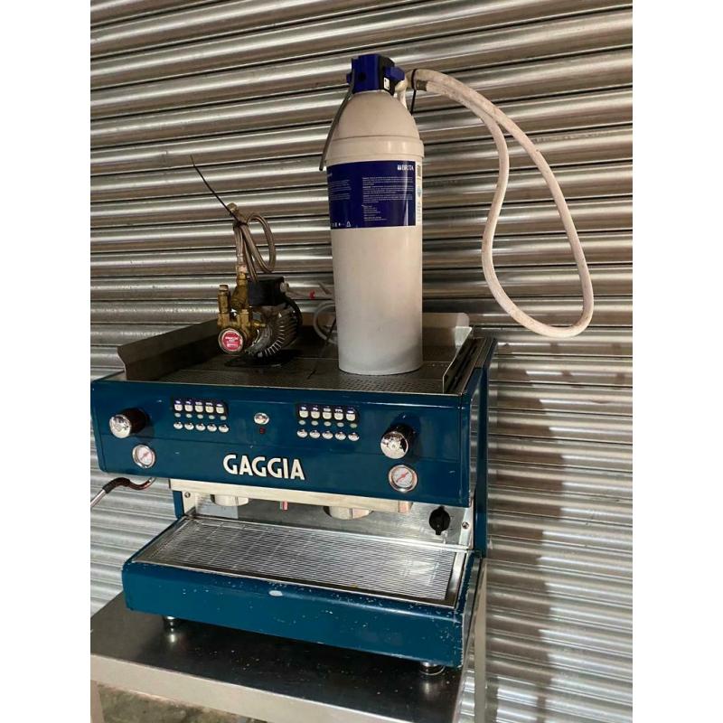 Gaggia 2 group coffee machine