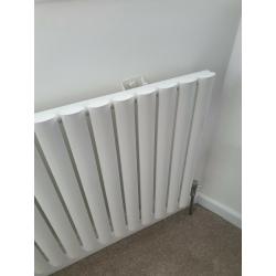 Milano Aruba designer Radiator 600 x 1180 White (single)