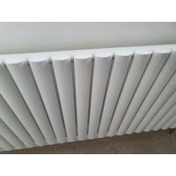 Milano Aruba designer Radiator 600 x 1180 White (single)