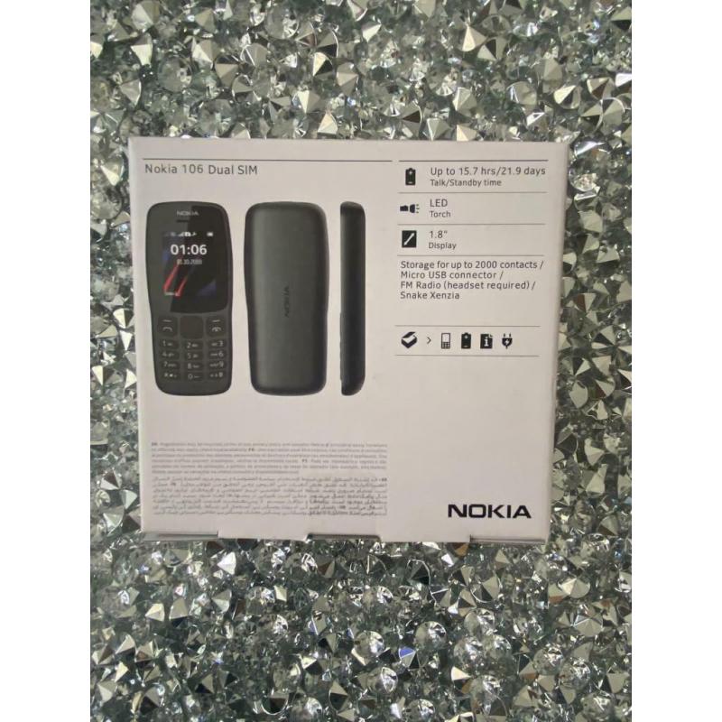 NOKIA 106 DUAL SIM BRAND NEW