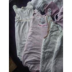 Baby sleeping bags, 0-6m, 6-12m