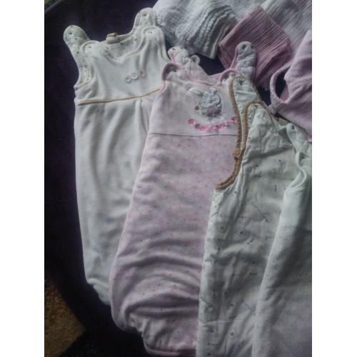 Baby sleeping bags, 0-6m, 6-12m