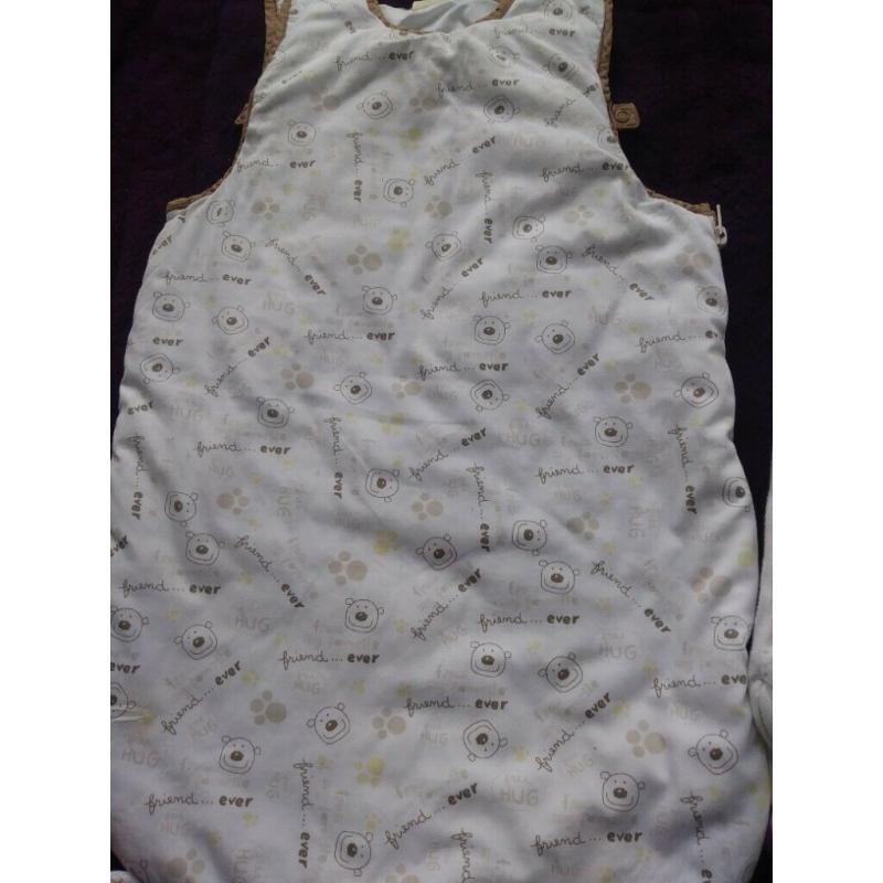 Baby sleeping bags, 0-6m, 6-12m