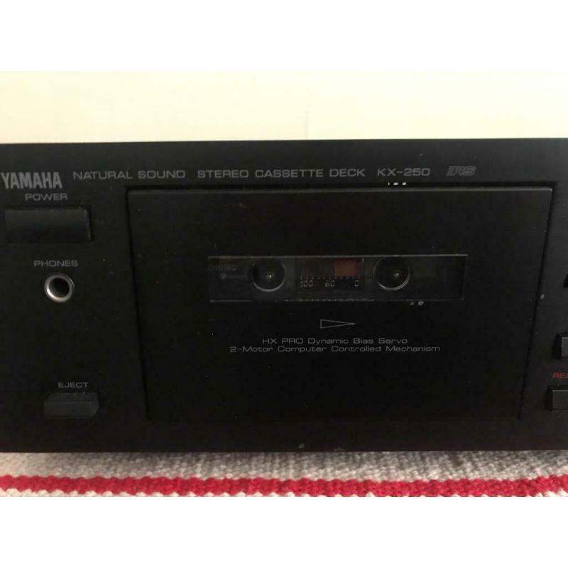 Yamaha kx-250 cassette deck