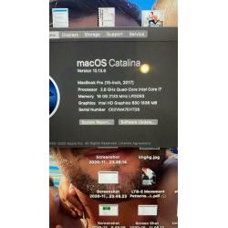 MacBook Pro 15? touchbar 2017 model open to sensible offers