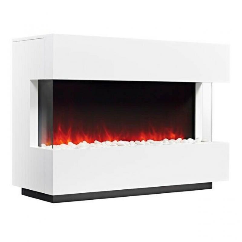BRAND NEW Focal Point Panoramic White Electric Fire NO BOX