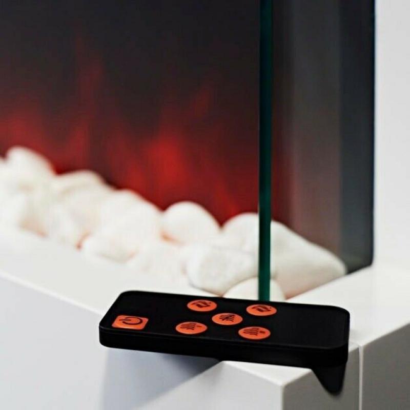 BRAND NEW Focal Point Panoramic White Electric Fire NO BOX