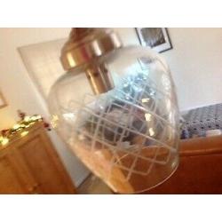 glass light fitting