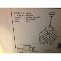 glass light fitting