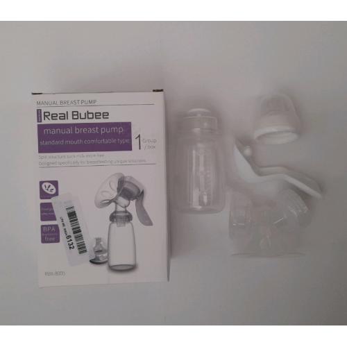 Manual breast pump.