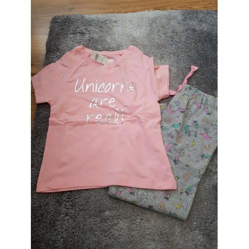 Girls unicorn pyjamas