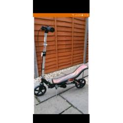 Space scooter. Matt black. Unisex. Was ?100 new.