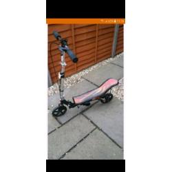Space scooter. Matt black. Unisex. Was ?100 new.