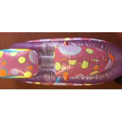 BARBIE WET / JET SKI / WATERBOAT / BIKE INFLATABLE RIDE-ON / POOL TOY - HOLIDAY 4 ft x 2 ft