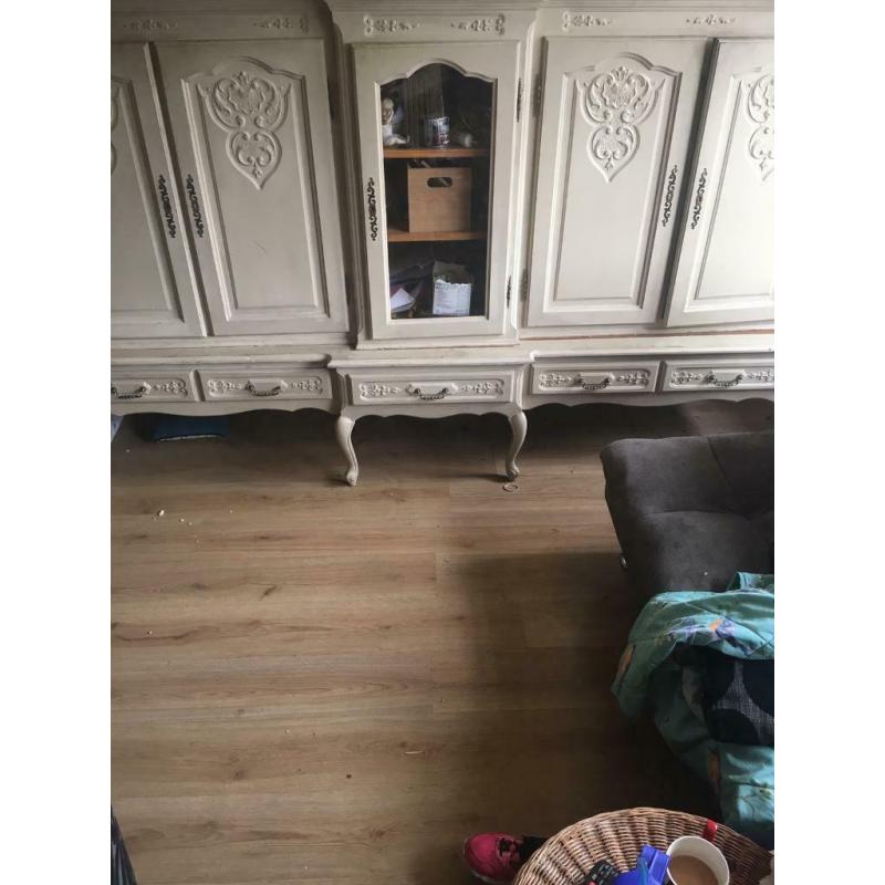 8ft vintage dresser